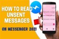 How to See Unsent Messages on Messenger